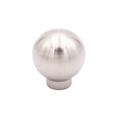 Bouton boule en inox