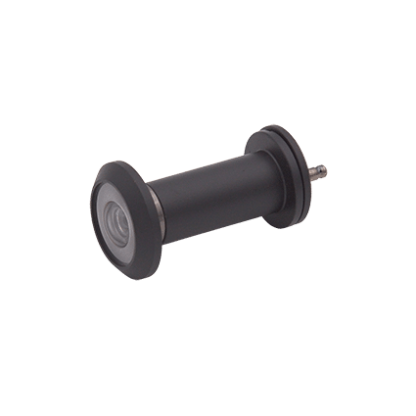 Microviseur grande collerette 180° noir mat
