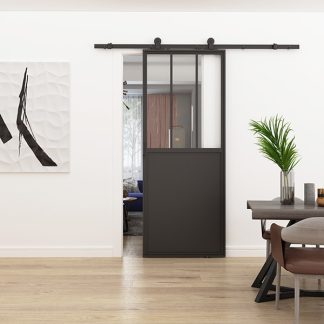 Porte coulissante atelier Bario H.2200