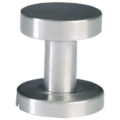 Poignée fixe cylindrique avec carré fileté